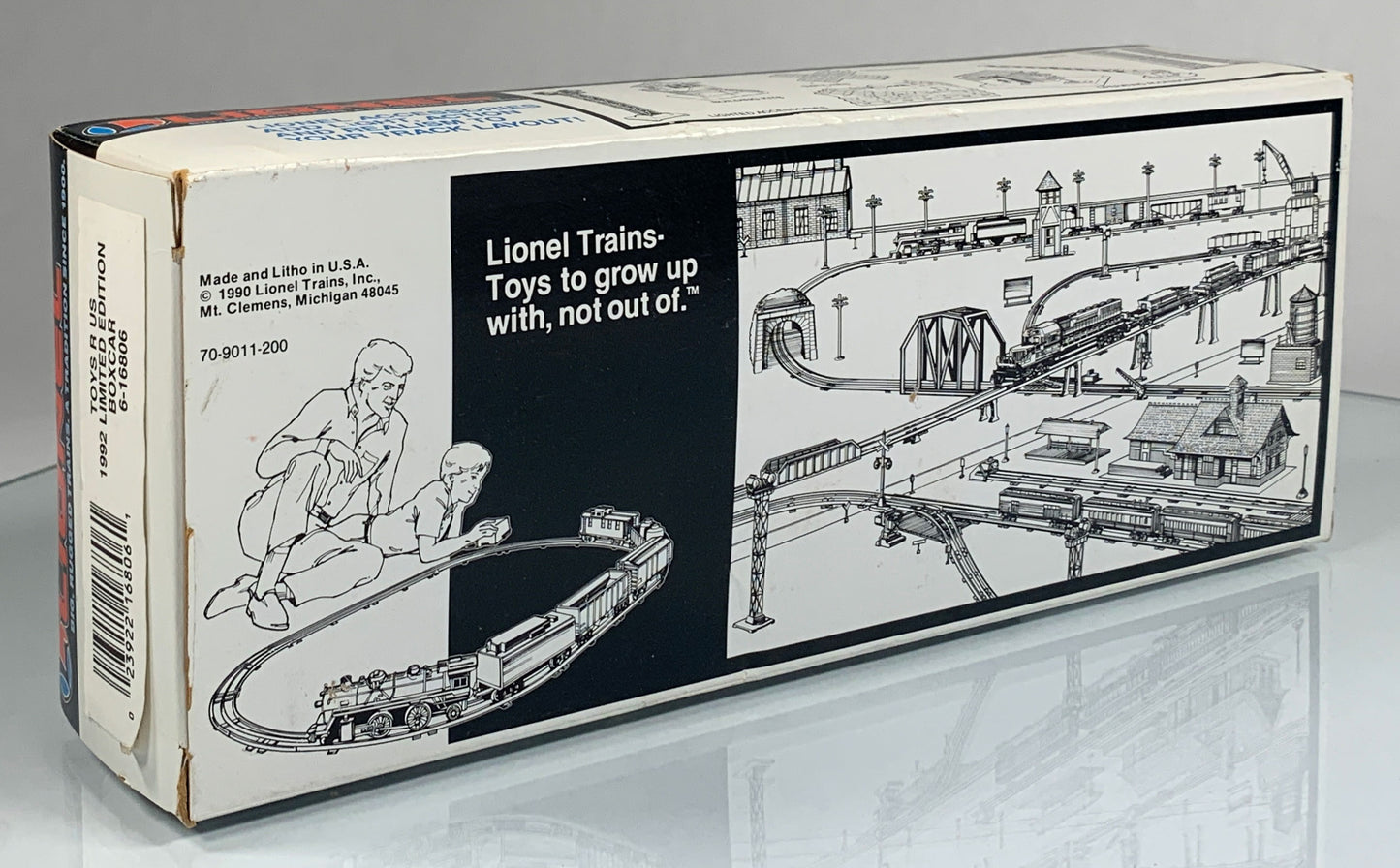 LIONEL • O GAUGE • 1992 Toys R Us Limited Edition Boxcar 6-16806 • NEW OLD STOCK