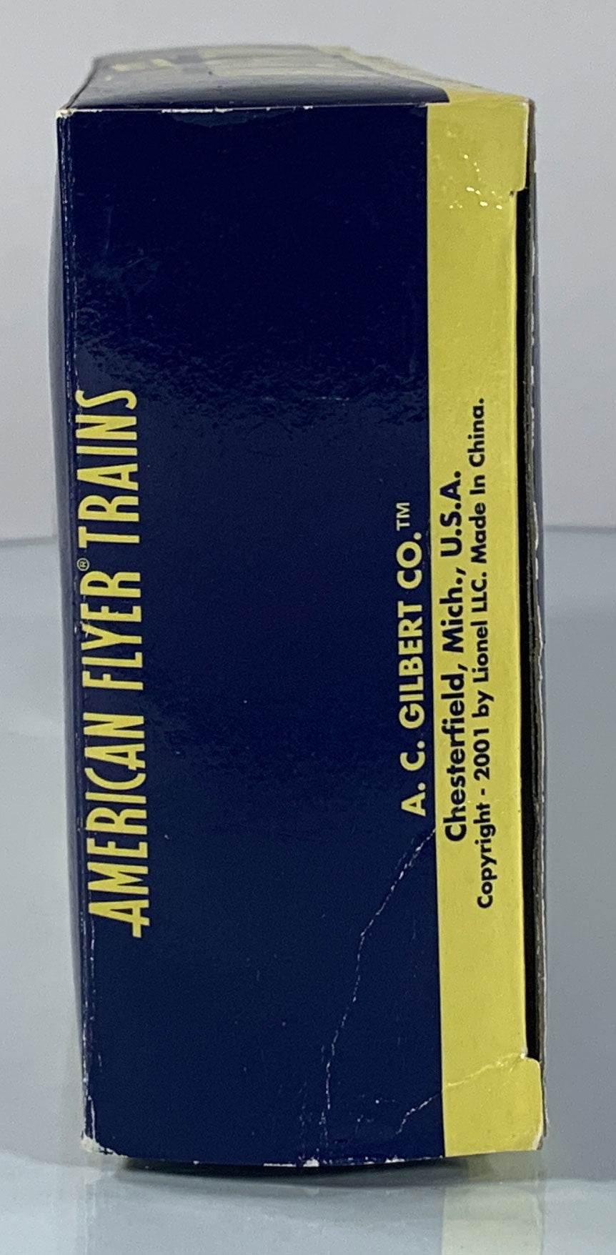 AMERICAN FLYER • S GAUGE • 2003 Burlington Hopper w Coal Load 6-48622 • EX COND