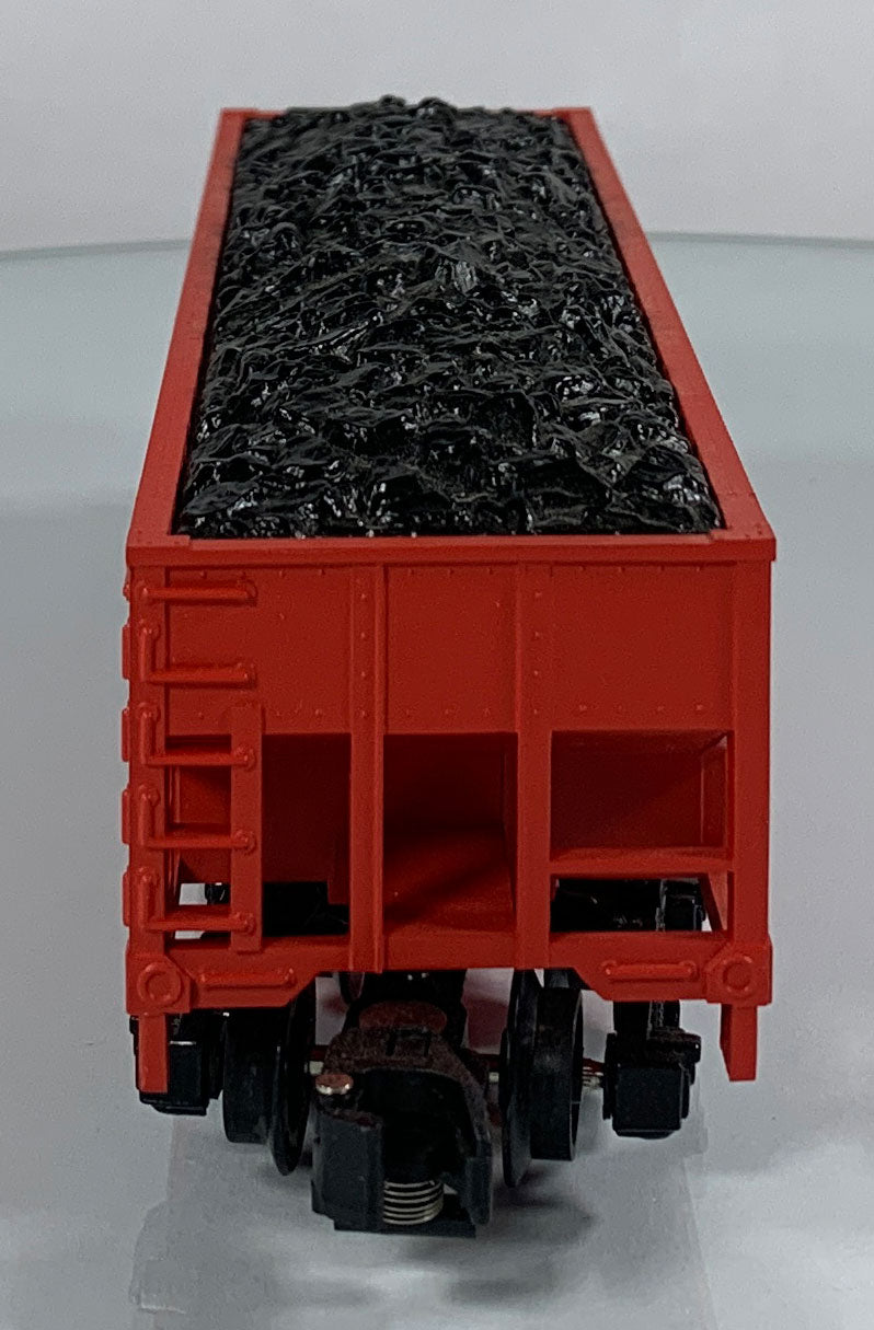 AMERICAN FLYER • S GAUGE • 2003 Burlington Hopper w Coal Load 6-48622 • EX COND
