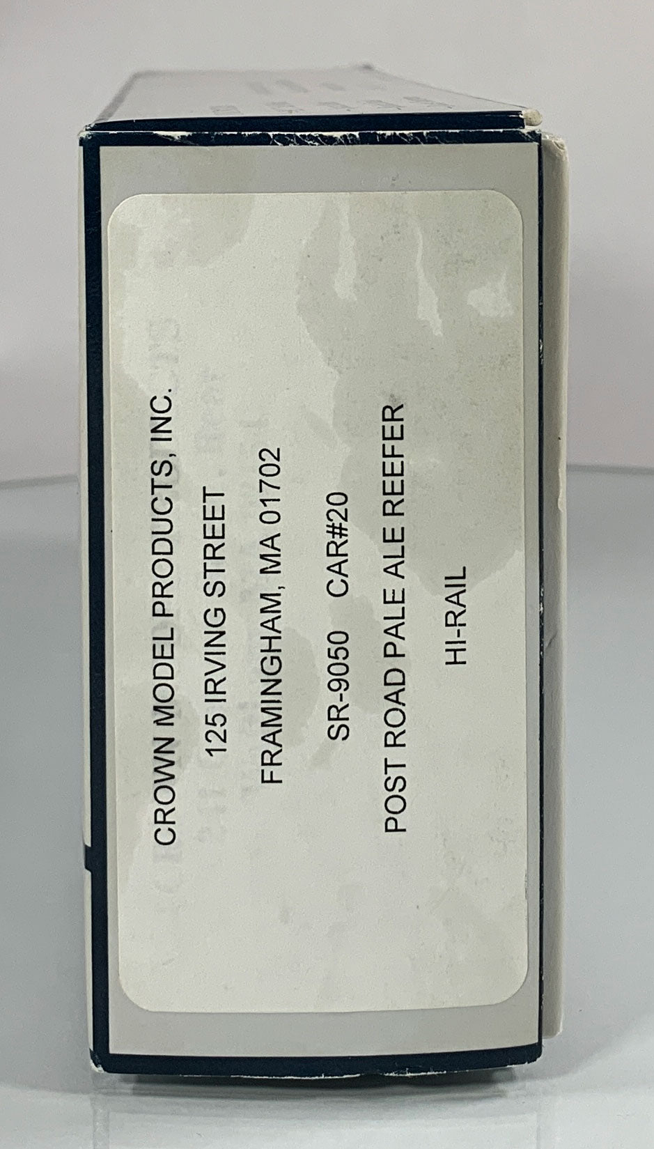 CROWN MODEL PRODUCTS • S GAUGE • 1998 Post Road Pale Ale Reefer SR-9050• EX COND