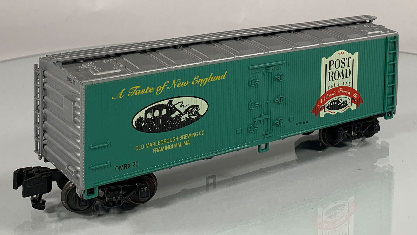 CROWN MODEL PRODUCTS • S GAUGE • 1998 Post Road Pale Ale Reefer SR-9050• EX COND