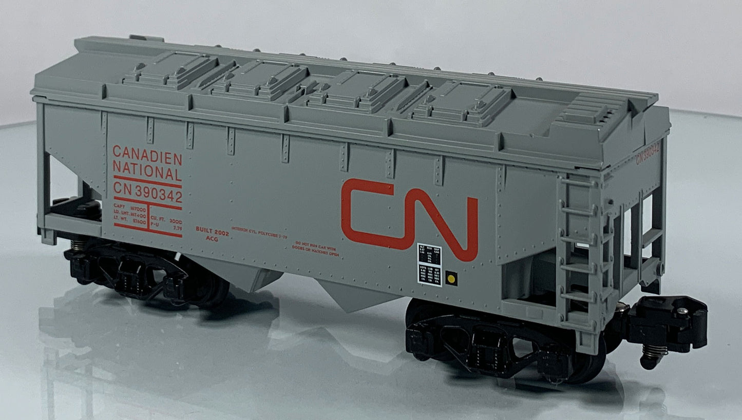 AMERICAN FLYER • S GAUGE • 2002 Canadian National Covered Hopper 6-48621 • NEW OLD STOCK