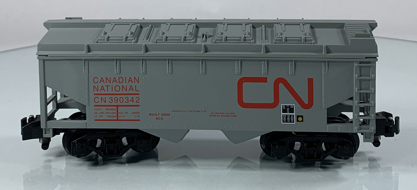 AMERICAN FLYER • S GAUGE • 2002 Canadian National Covered Hopper 6-48621 • NEW OLD STOCK