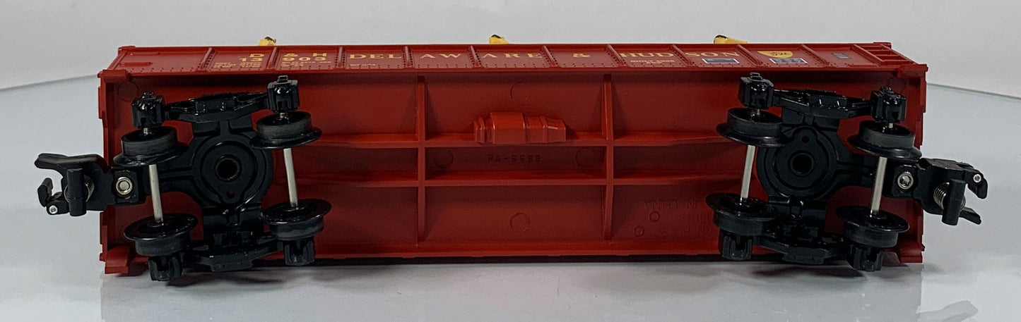 AMERICAN FLYER • S GAUGE • 2005 Delaware & Hudson Gondola w/Pipe Load 6-48541 • NEW OLD STOCK