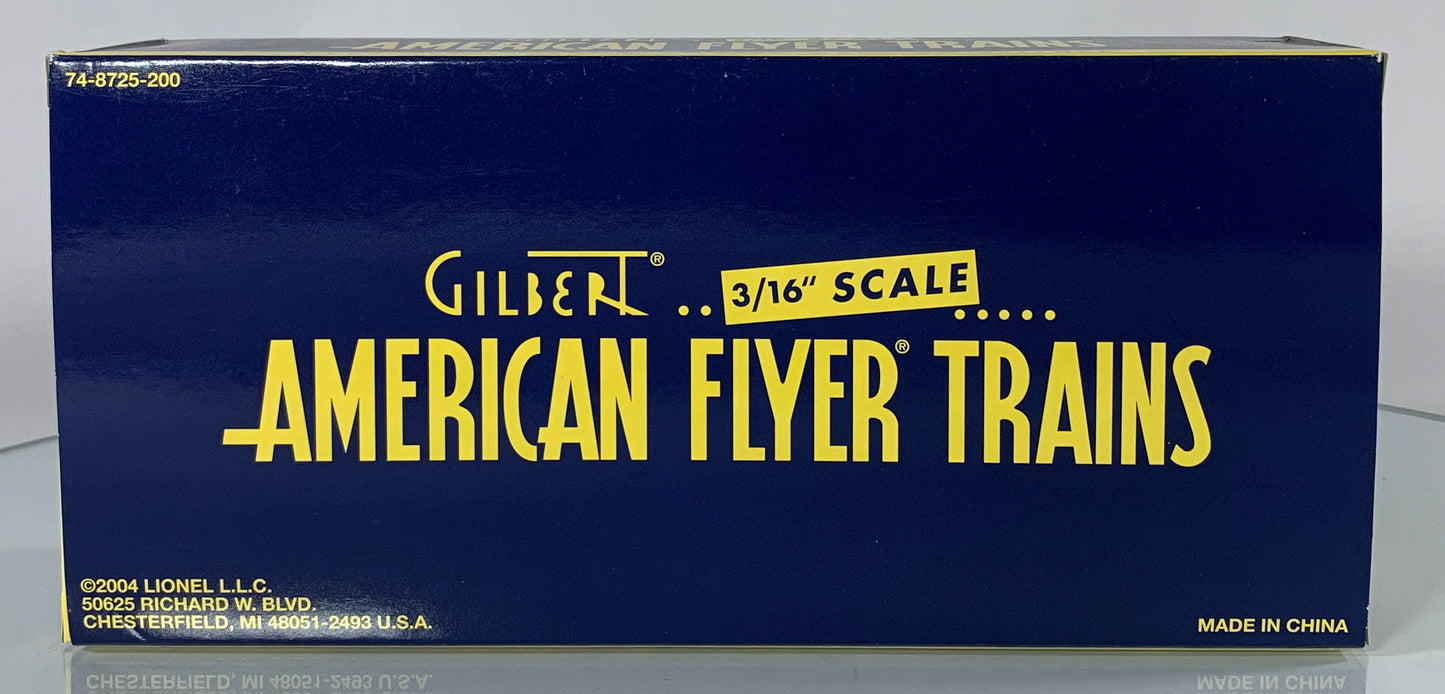 AMERICAN FLYER • S GAUGE • 2005 Loading Platform 6-49824 Erie Operating Boxcar 6-49036 • EX COND