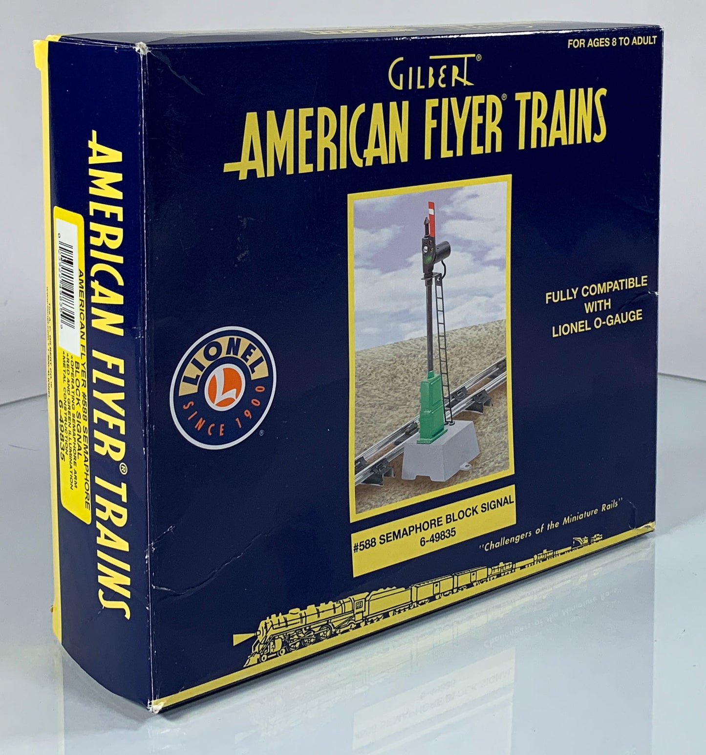 AMERICAN FLYER • S GAUGE • 2007 Operating #588 Semaphore Block Signal 6-49835 • EX COND