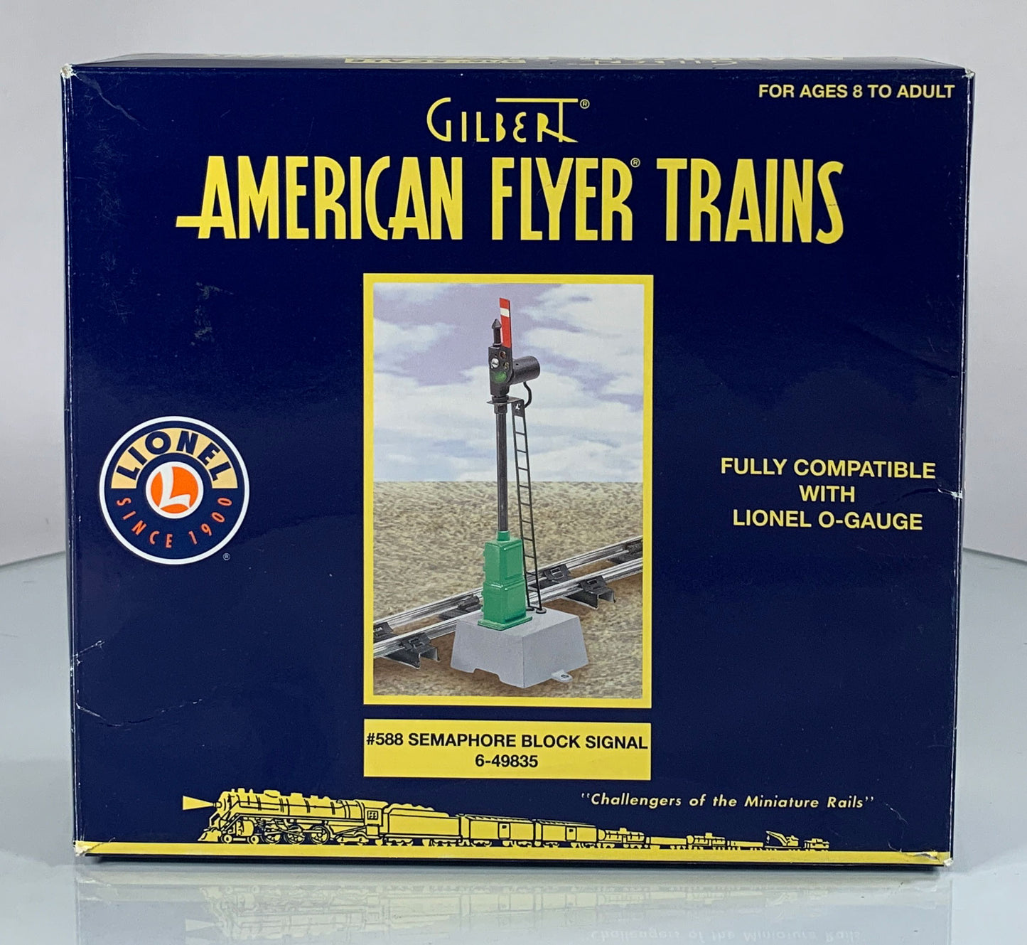 AMERICAN FLYER • S GAUGE • 2007 Operating #588 Semaphore Block Signal 6-49835 • EX COND