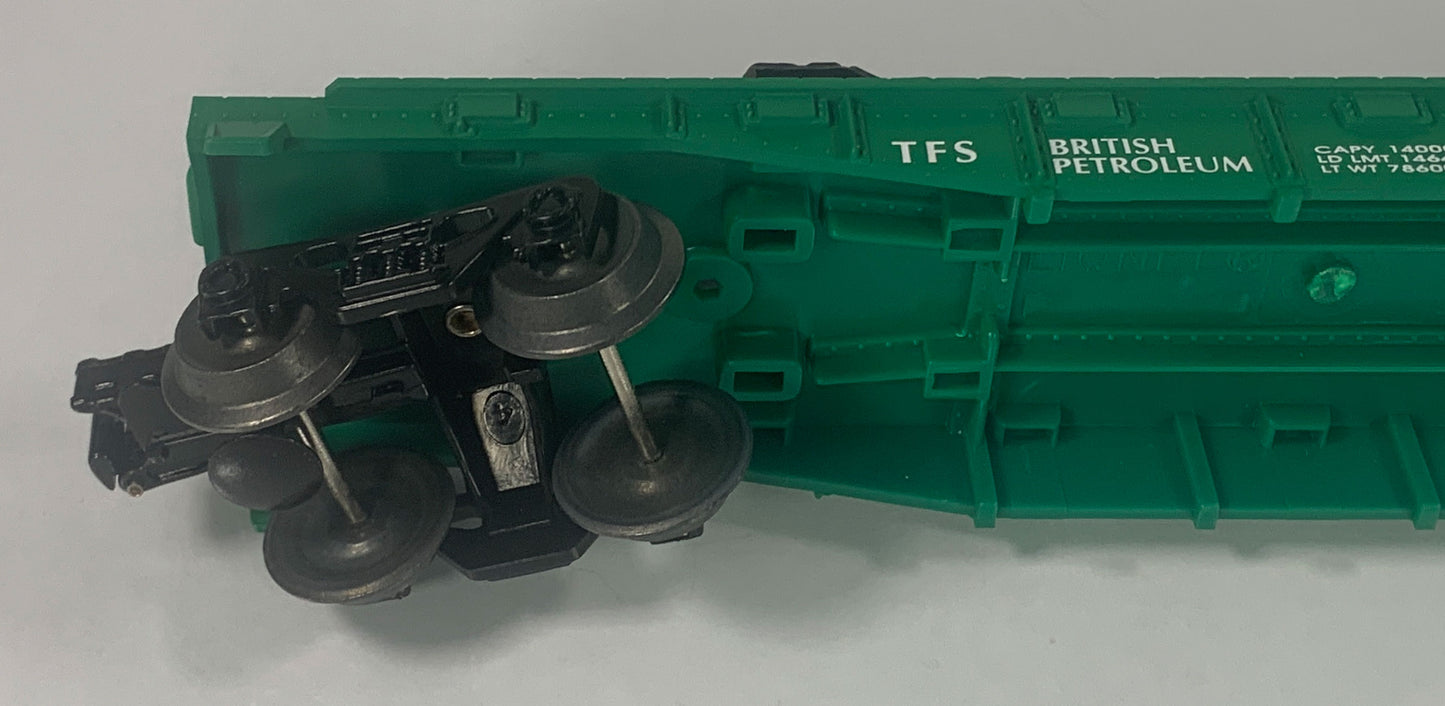 LIONEL • O GAUGE • 2001 BP Flatcar w/2 Piggyback Trailers 6-26001 • NEW OLD STOCK