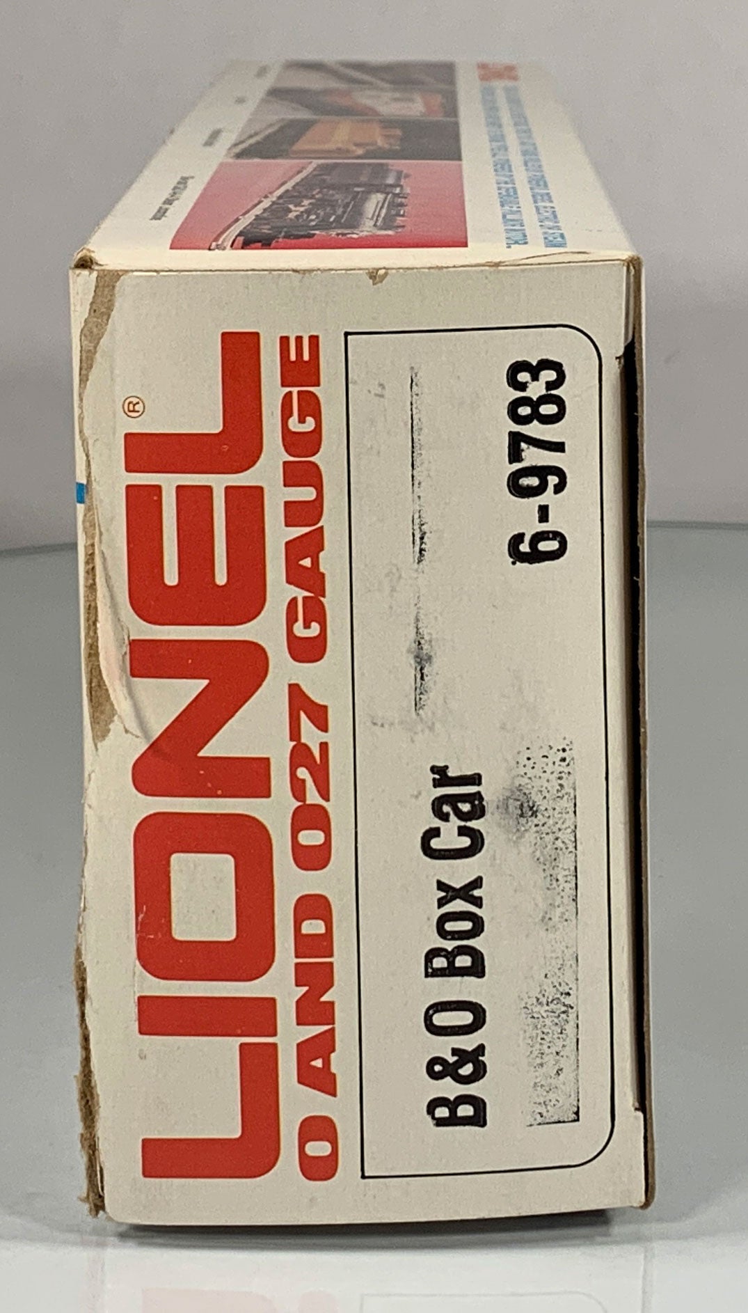 LIONEL • O GAUGE • 1977 Baltimore & Ohio Boxcar 6-9783 • EX COND