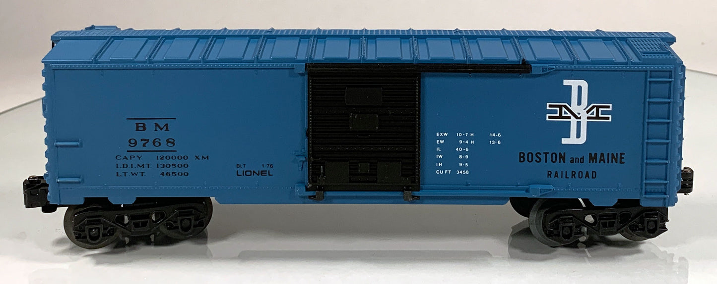 LIONEL • O GAUGE • 1976 Boston & Maine Boxcar 6-9768 • EX COND