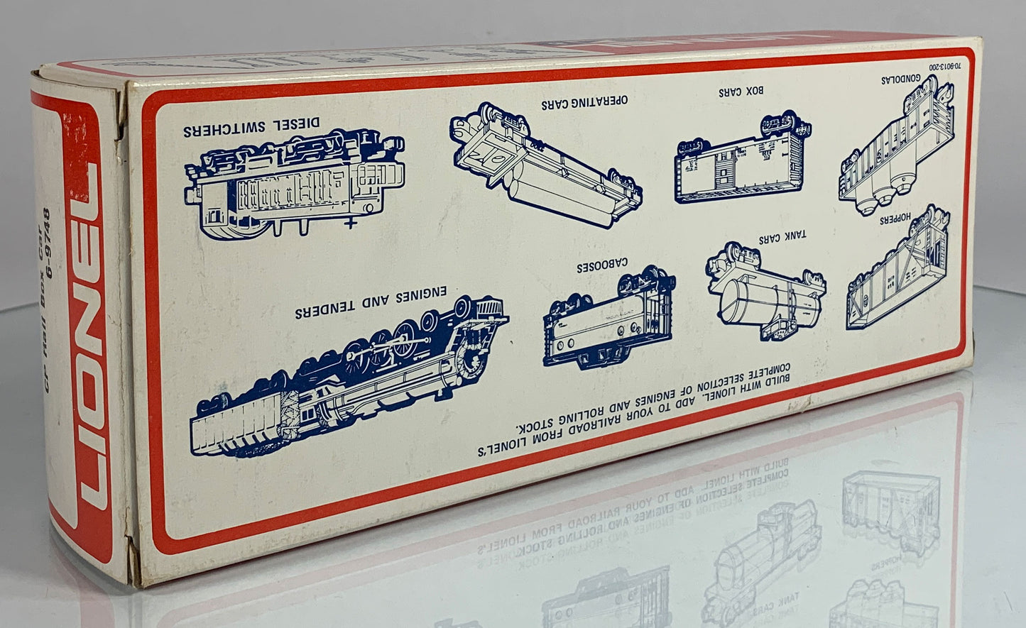 LIONEL • O GAUGE • 1975 CP Rail Boxcar 6-9748 • NEW OLD STOCK
