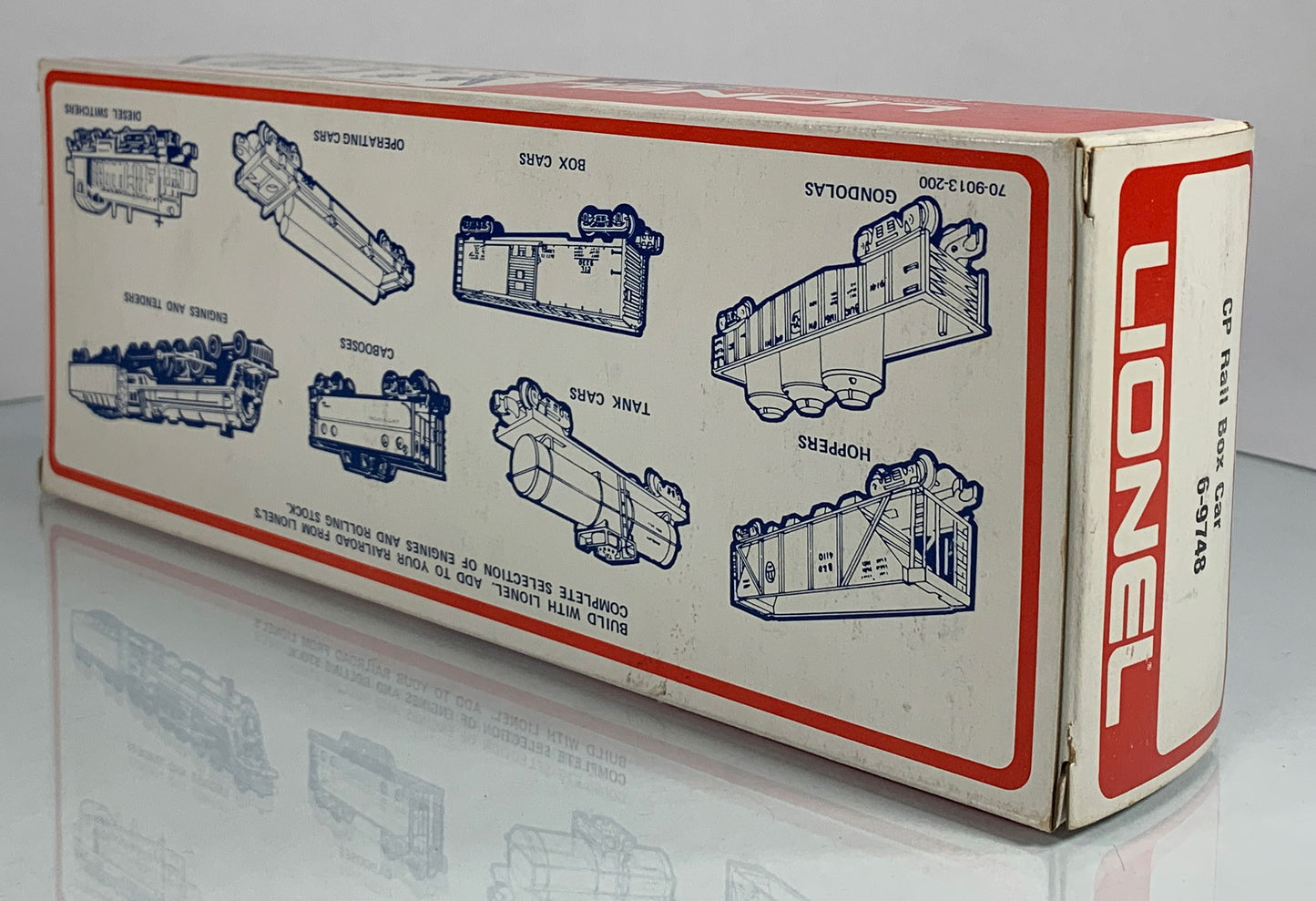 LIONEL • O GAUGE • 1975 CP Rail Boxcar 6-9748 • NEW OLD STOCK