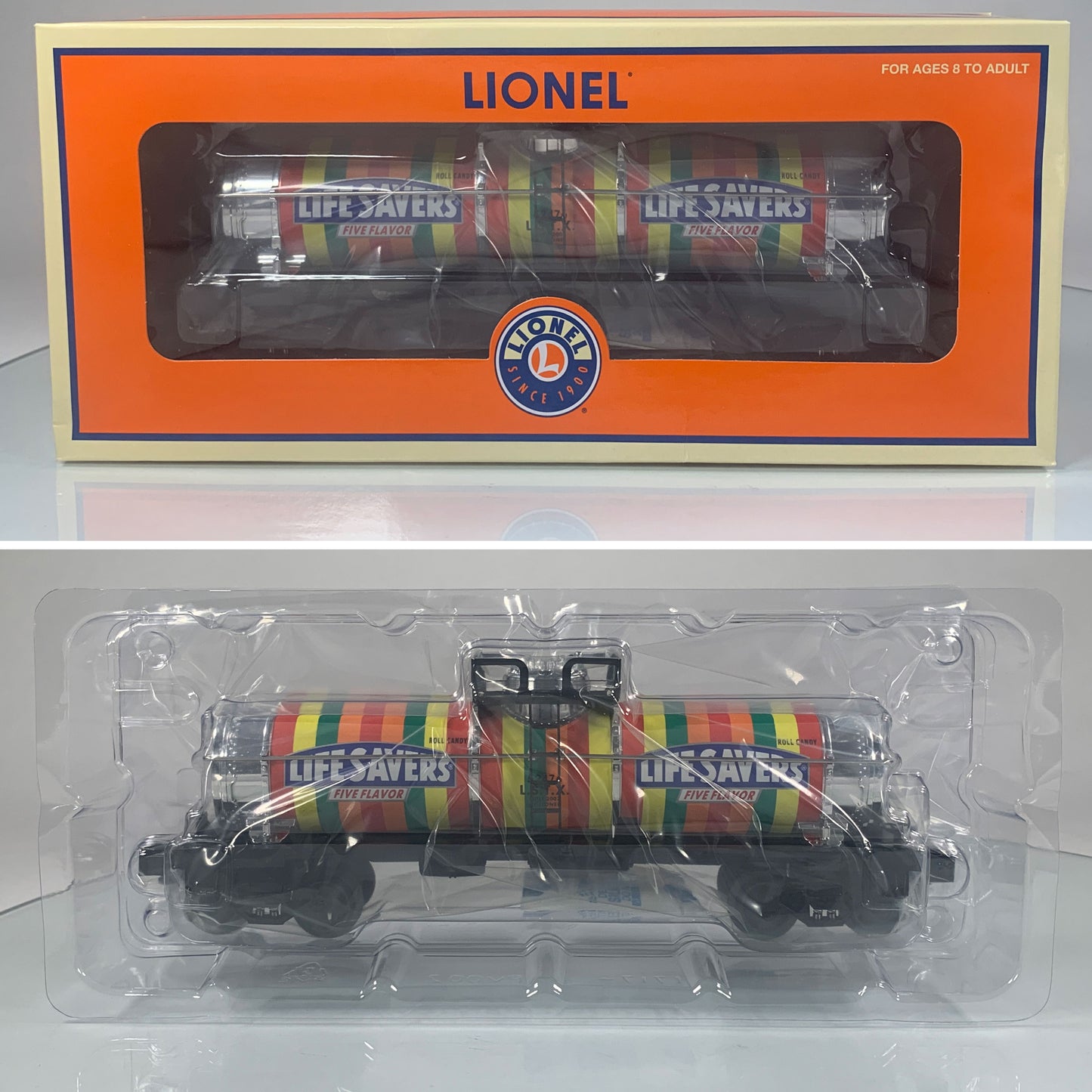 LIONEL • O GAUGE • 2007 Cal Stewart Life Savers Car 6-52476 • NEW OLD STOCK