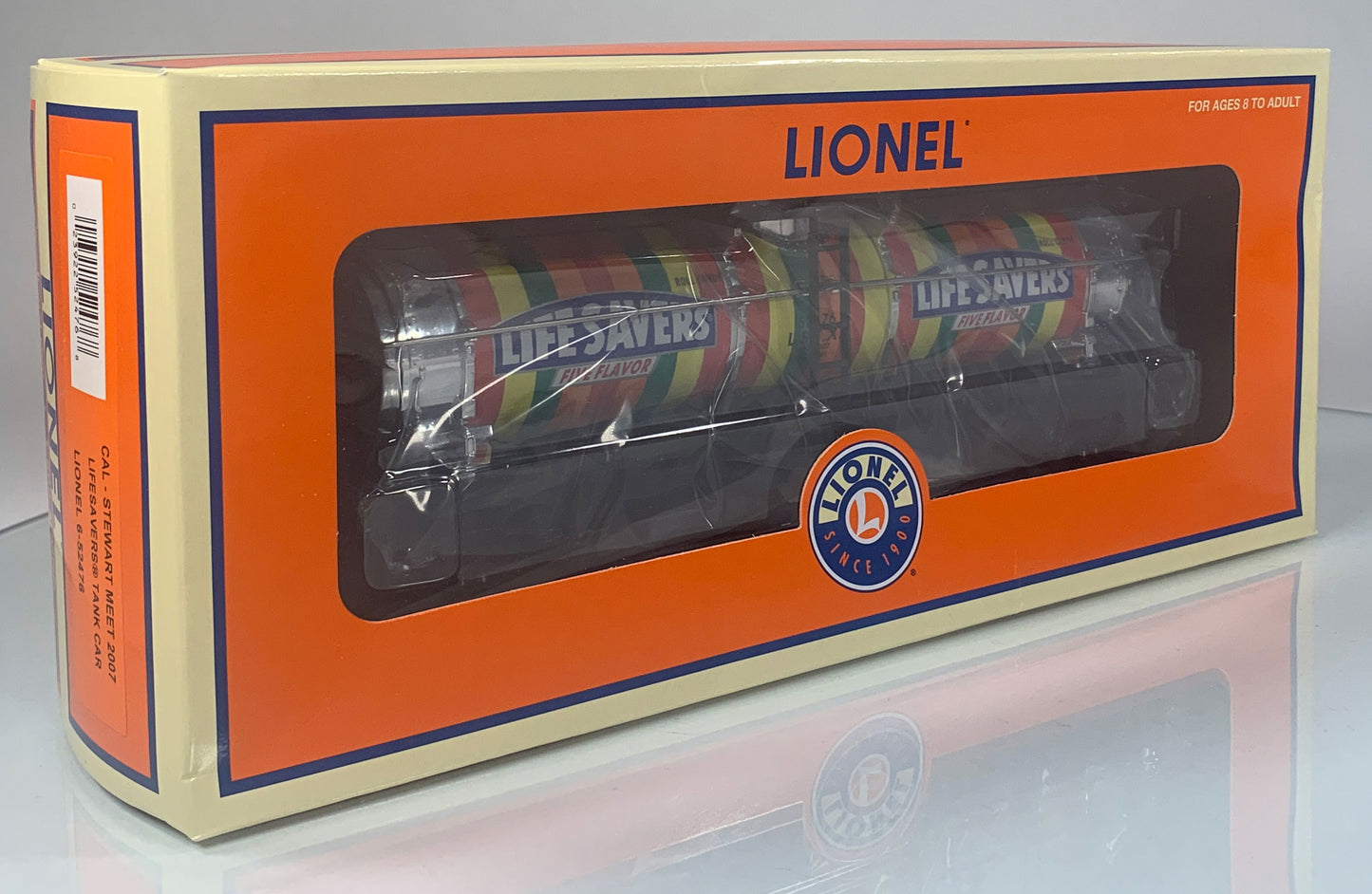 LIONEL • O GAUGE • 2007 Cal Stewart Life Savers Car 6-52476 • NEW OLD STOCK