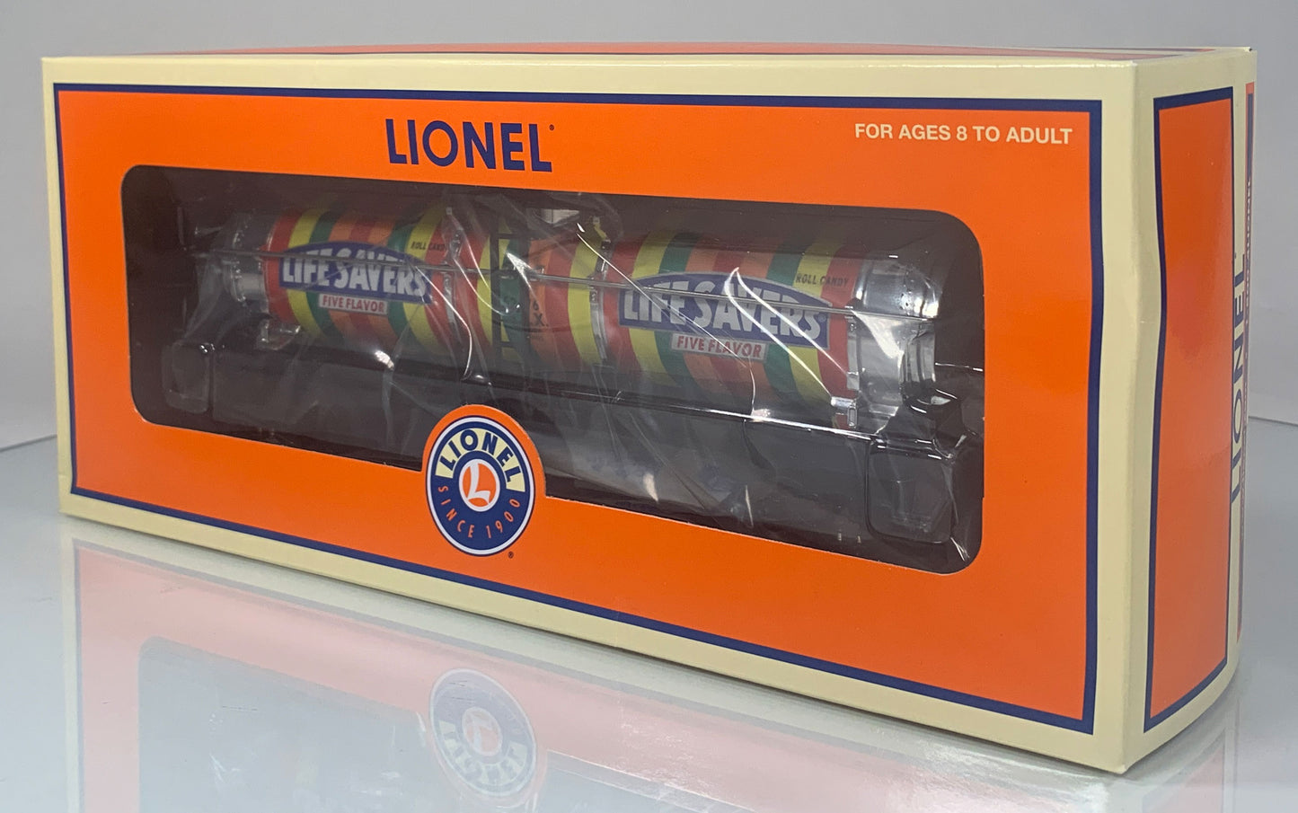 LIONEL • O GAUGE • 2007 Cal Stewart Life Savers Car 6-52476 • NEW OLD STOCK