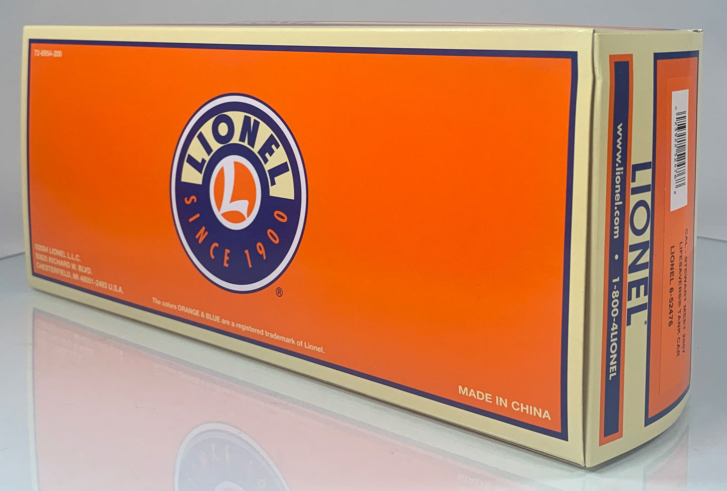 LIONEL • O GAUGE • 2007 Cal Stewart Life Savers Car 6-52476 • NEW OLD STOCK