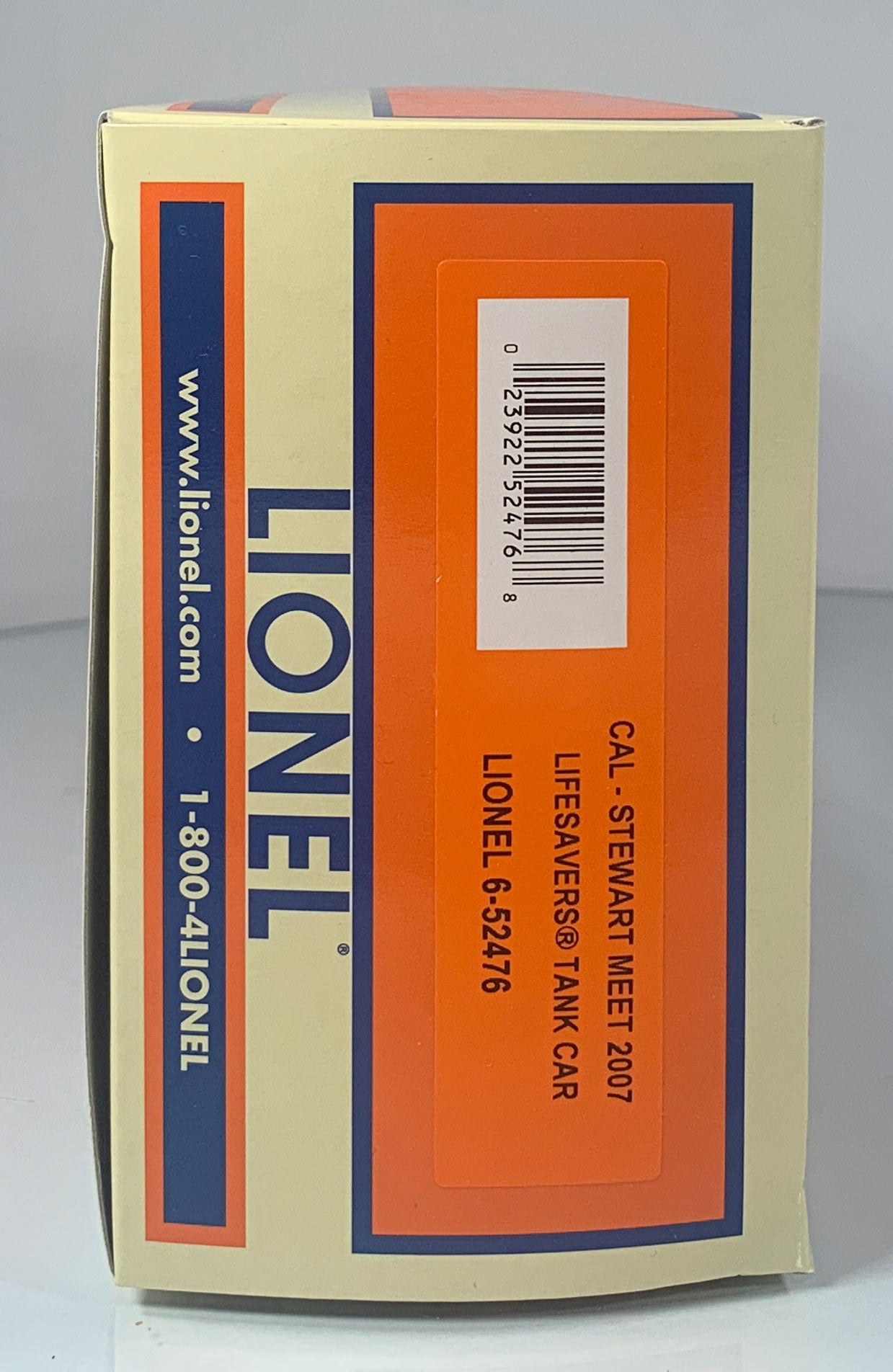 LIONEL • O GAUGE • 2007 Cal Stewart Life Savers Car 6-52476 • NEW OLD STOCK