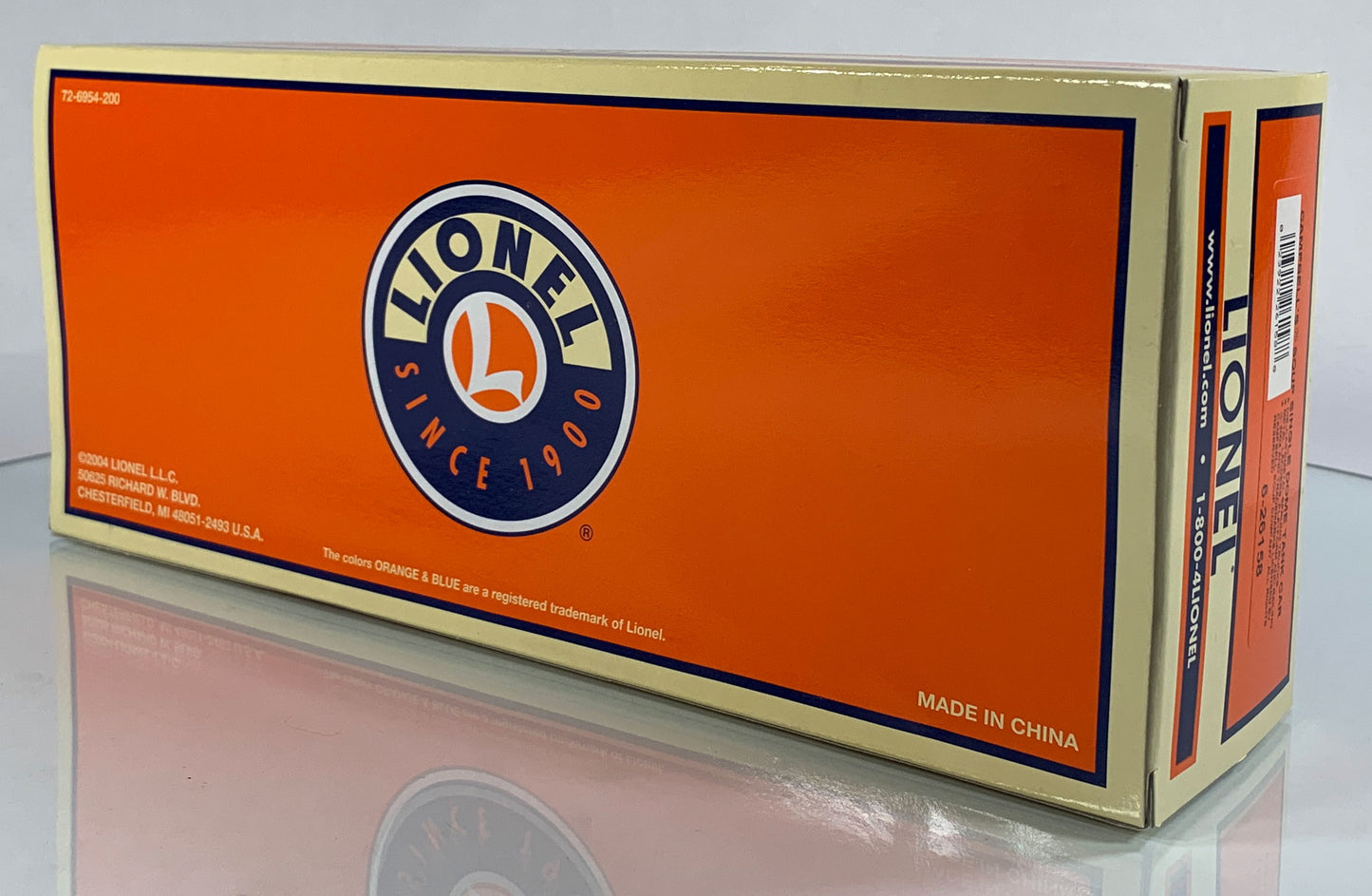 LIONEL • O GAUGE • 2004 Campbell’s Soup Single Dome Tank Car 6-26158 • NEW OLD STOCK