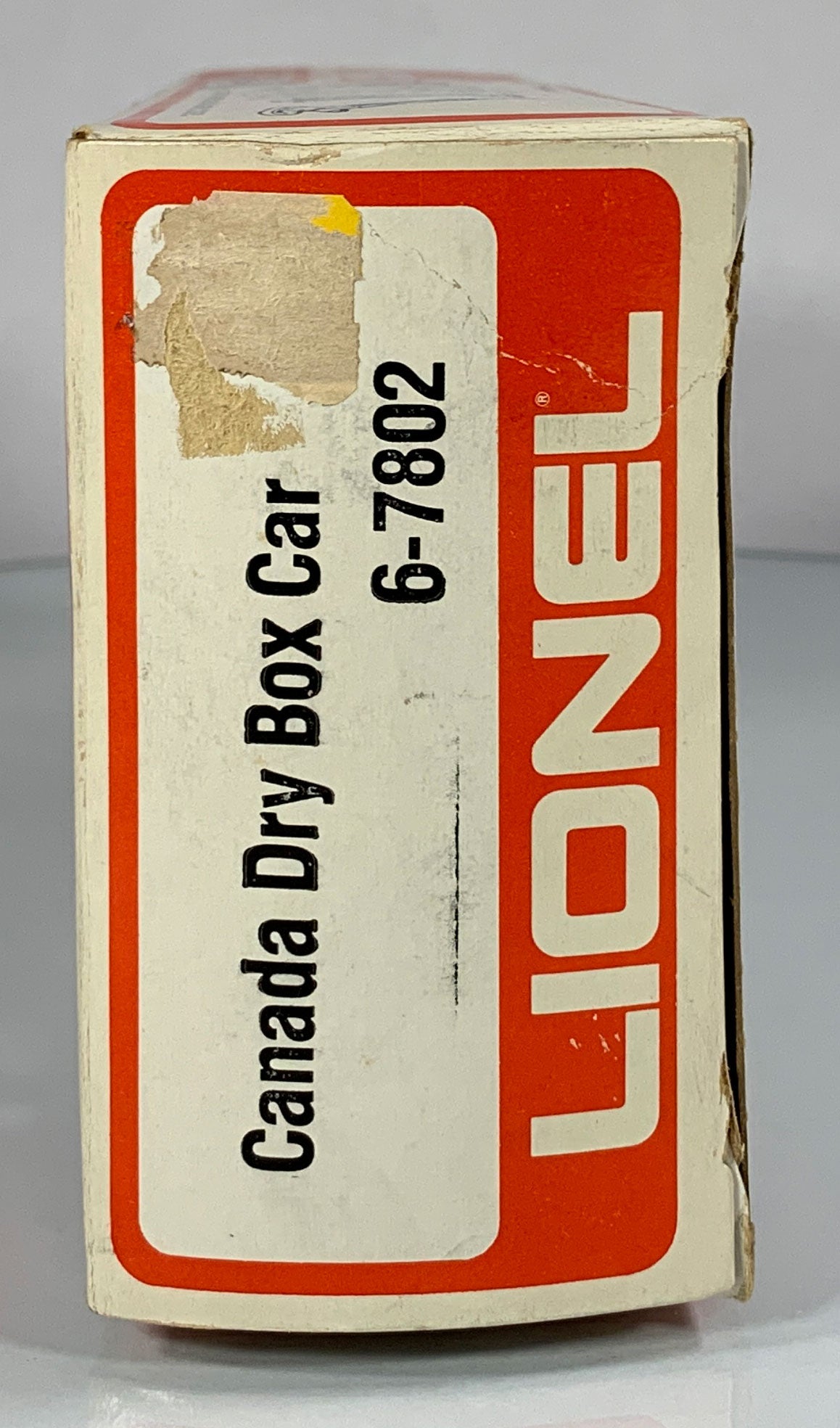 LIONEL • O GAUGE • 1976 Canada Dry Ginger Ale Boxcar 6-7802 • EX COND