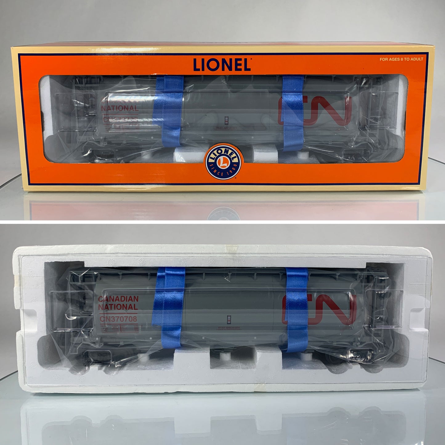 LIONEL • STD O GAUGE • 2007 Canadian National Cylindrical Hopper 6-27169 • NEW OLD STOCK