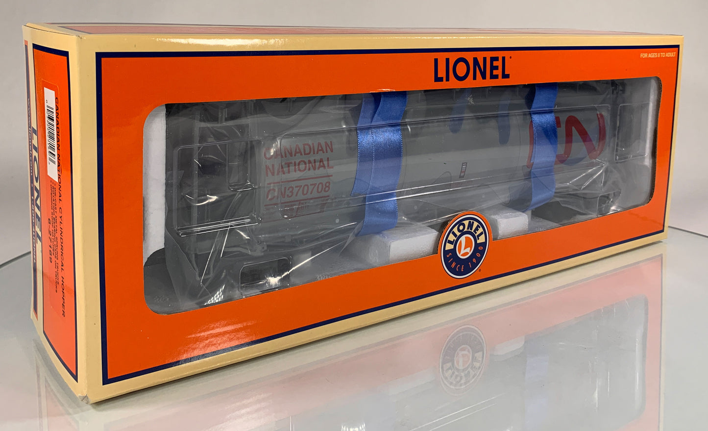 LIONEL • STD O GAUGE • 2007 Canadian National Cylindrical Hopper 6-27169 • NEW OLD STOCK