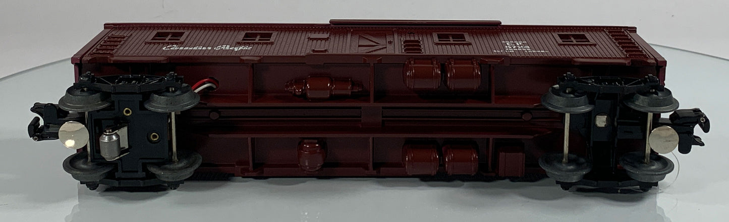 LIONEL • O GAUGE • 1985 Canadian Pacific Illuminated Bunk Car 6-5728 • NEW OLD STOCK
