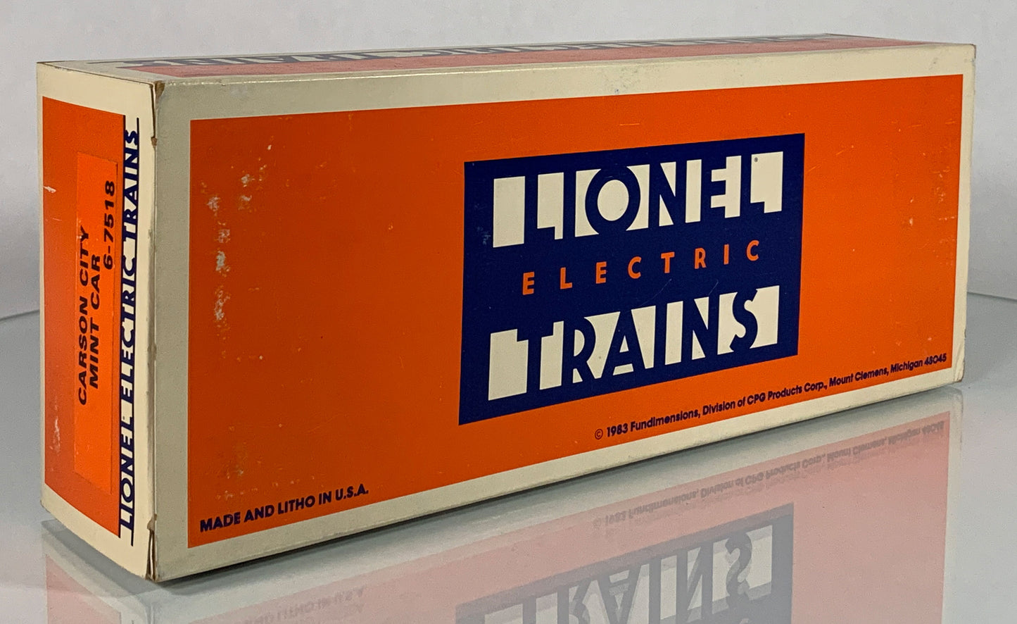 LIONEL • O GAUGE • 1983 Carson City Mint Car 6-7518 • NEW OLD STOCK