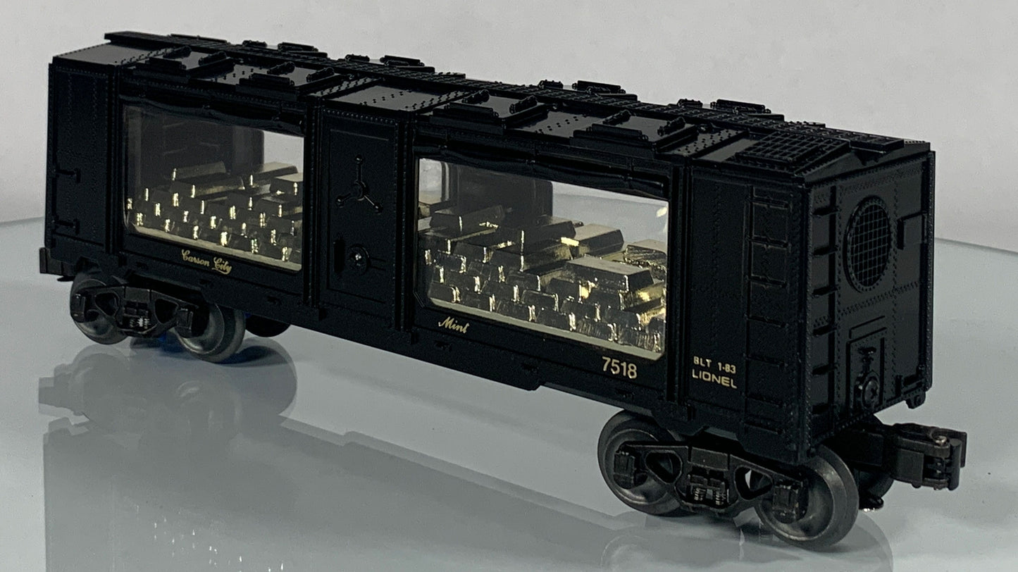 LIONEL • O GAUGE • 1983 Carson City Mint Car 6-7518 • NEW OLD STOCK
