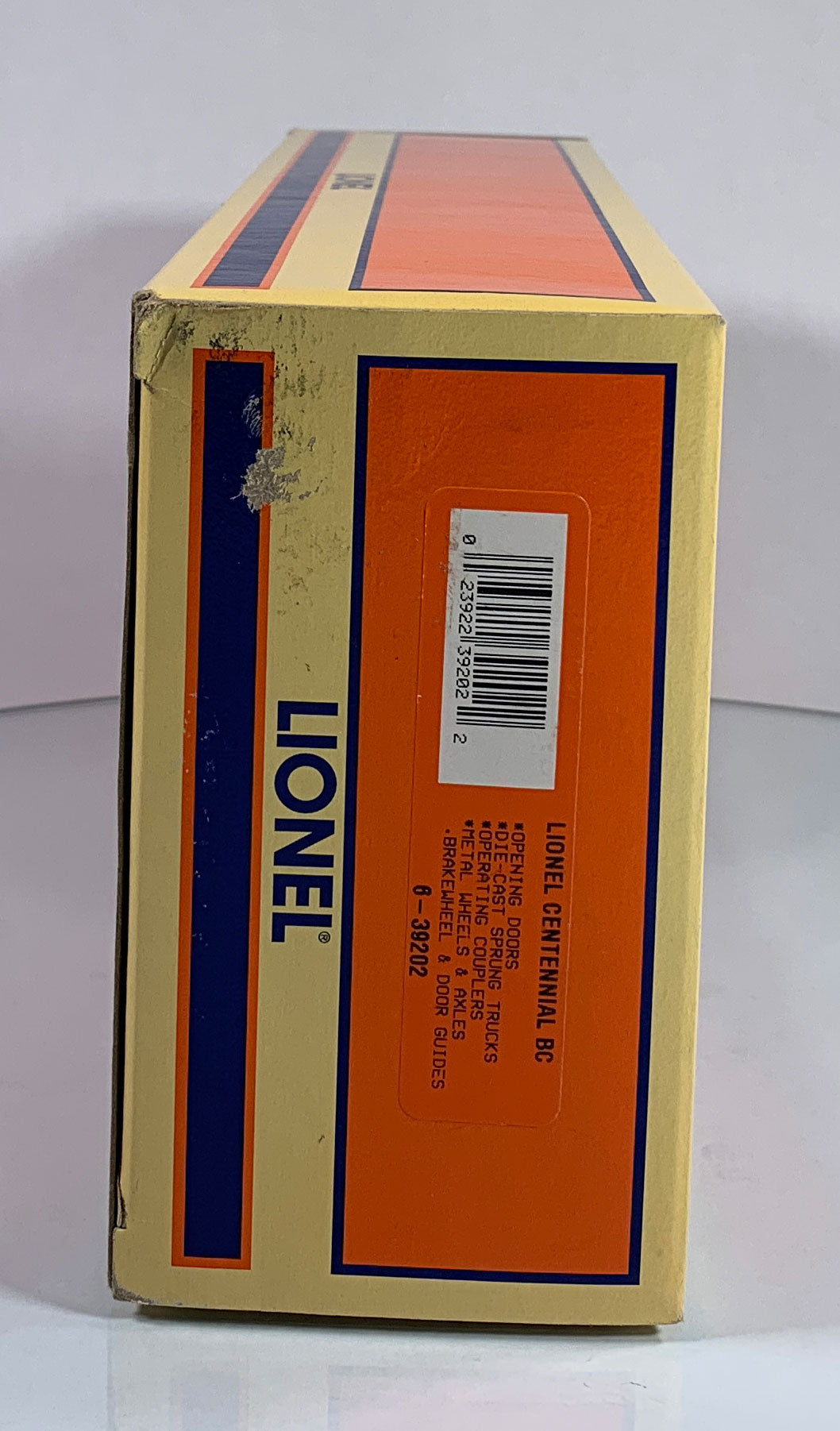 LIONEL • O GAUGE • 2000 Lionel Centennial Boxcar 6-39202 • NEW OLD STOCK