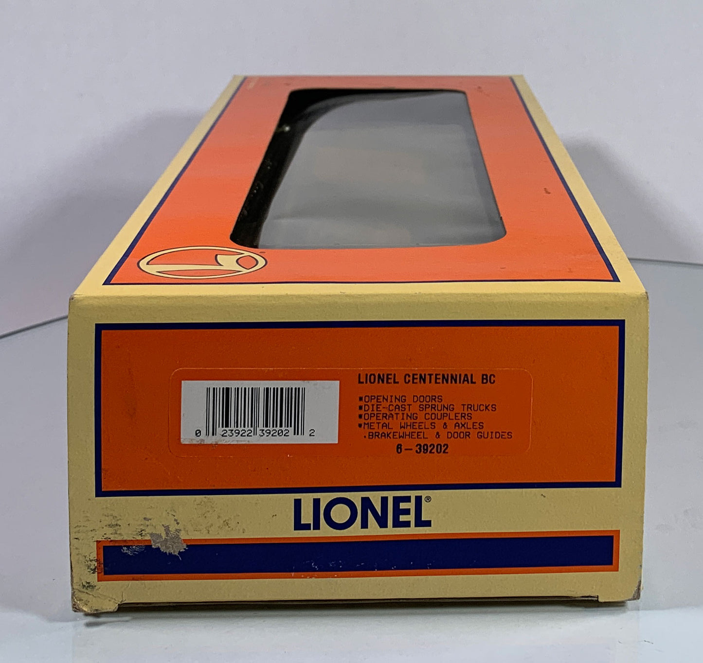 LIONEL • O GAUGE • 2000 Lionel Centennial Boxcar 6-39202 • NEW OLD STOCK
