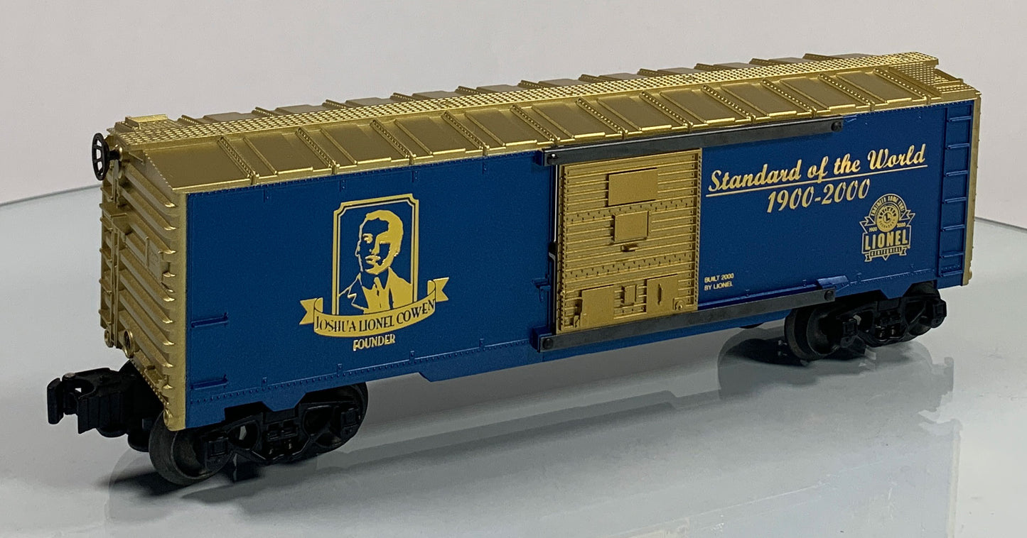 LIONEL • O GAUGE • 2000 Lionel Centennial Boxcar 6-39202 • NEW OLD STOCK