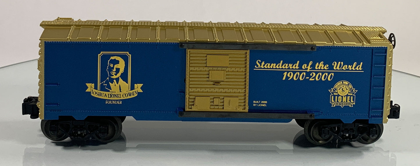 LIONEL • O GAUGE • 2000 Lionel Centennial Boxcar 6-39202 • NEW OLD STOCK