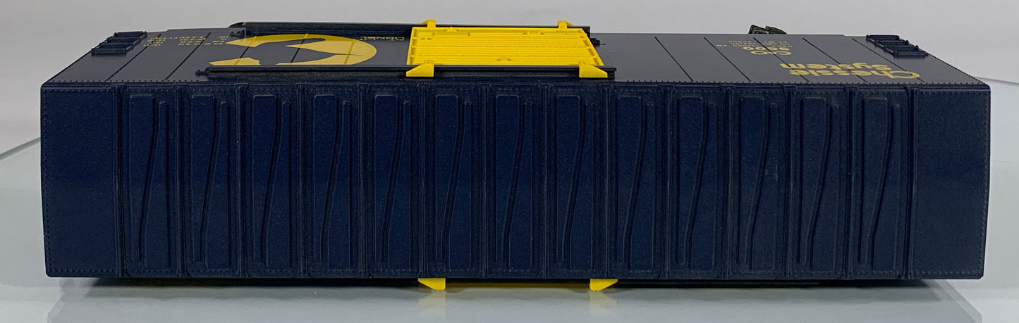 LIONEL • O GAUGE • 1976 Chessie System Hi-Cube Boxcar 6-9600 • EX COND • NOS