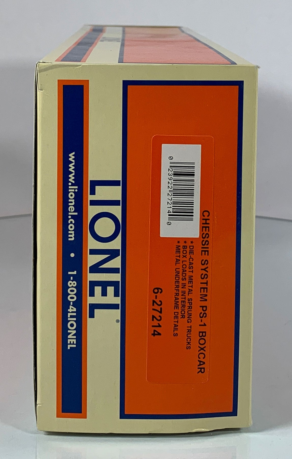 LIONEL • O GAUGE • 2006 Chessie System PS-1 Boxcar 6-27214 • NEW OLD STOCK