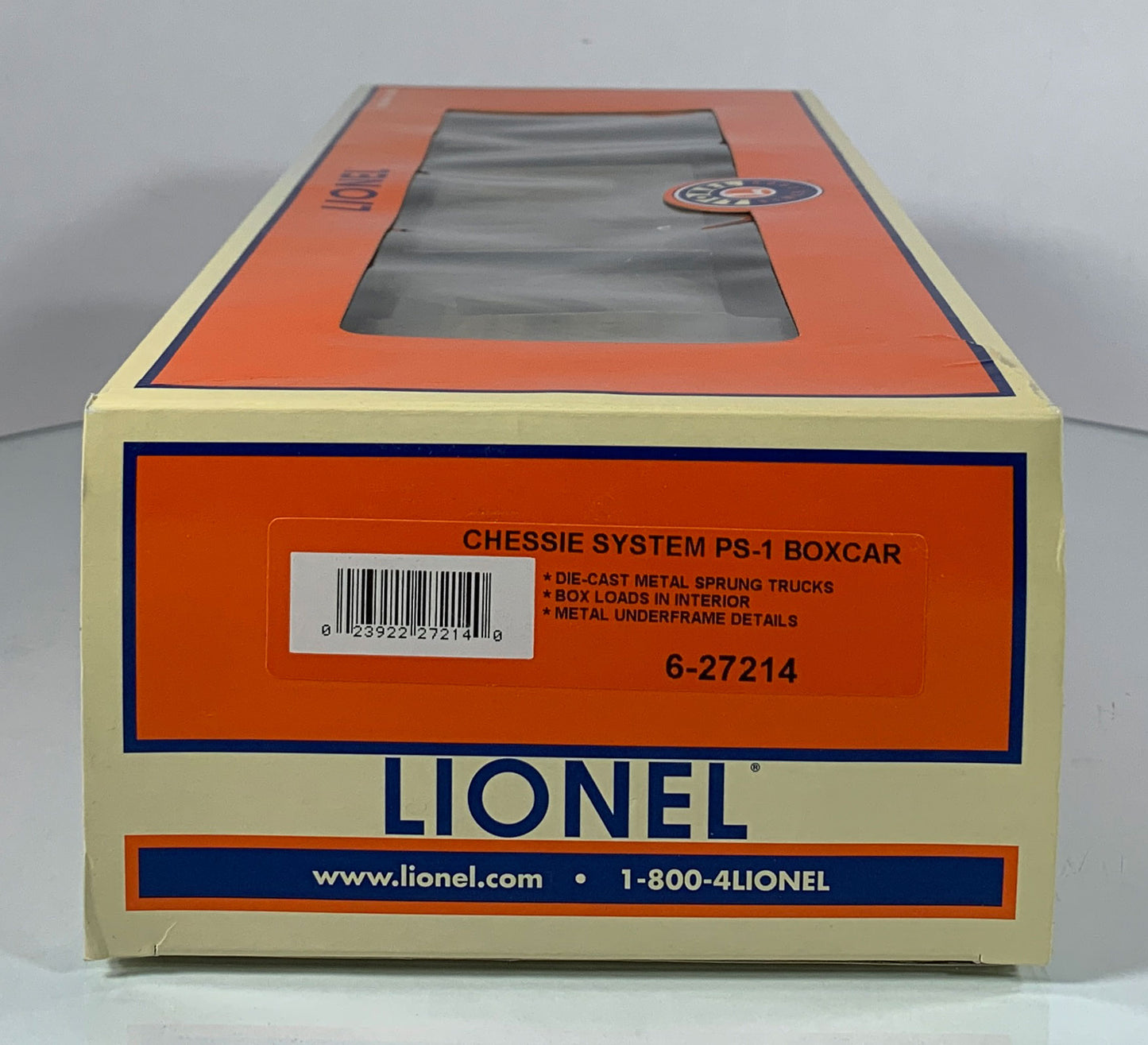 LIONEL • O GAUGE • 2006 Chessie System PS-1 Boxcar 6-27214 • NEW OLD STOCK