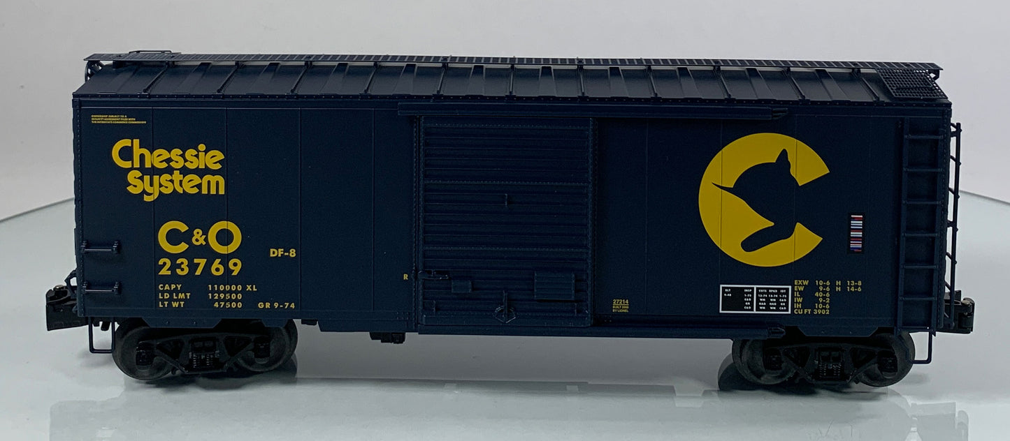 LIONEL • O GAUGE • 2006 Chessie System PS-1 Boxcar 6-27214 • NEW OLD STOCK