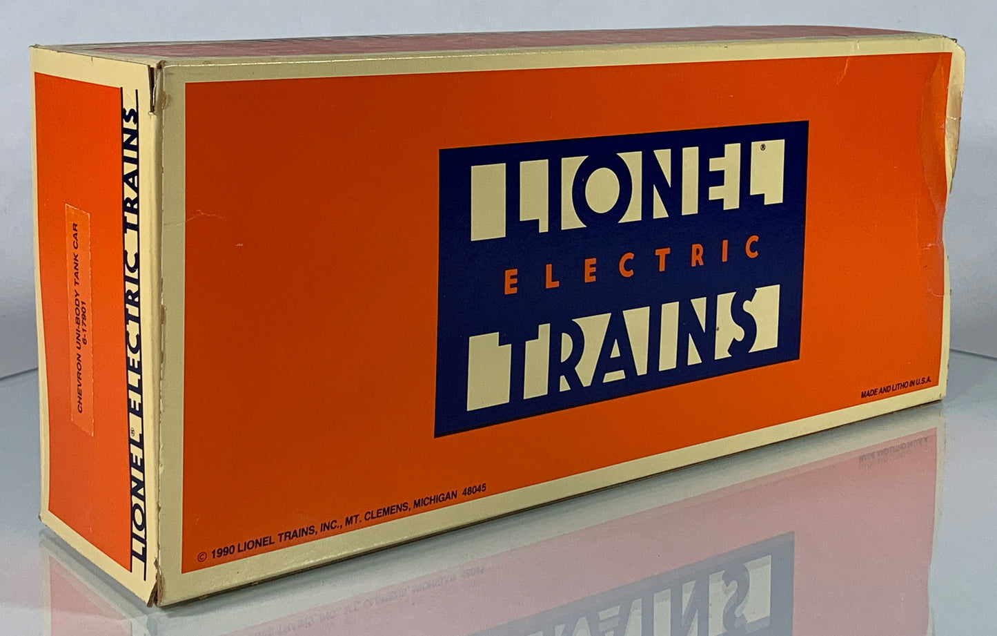LIONEL • O GAUGE • 1991 Chevron Tank Car 6-17901 • NEW OLD STOCK