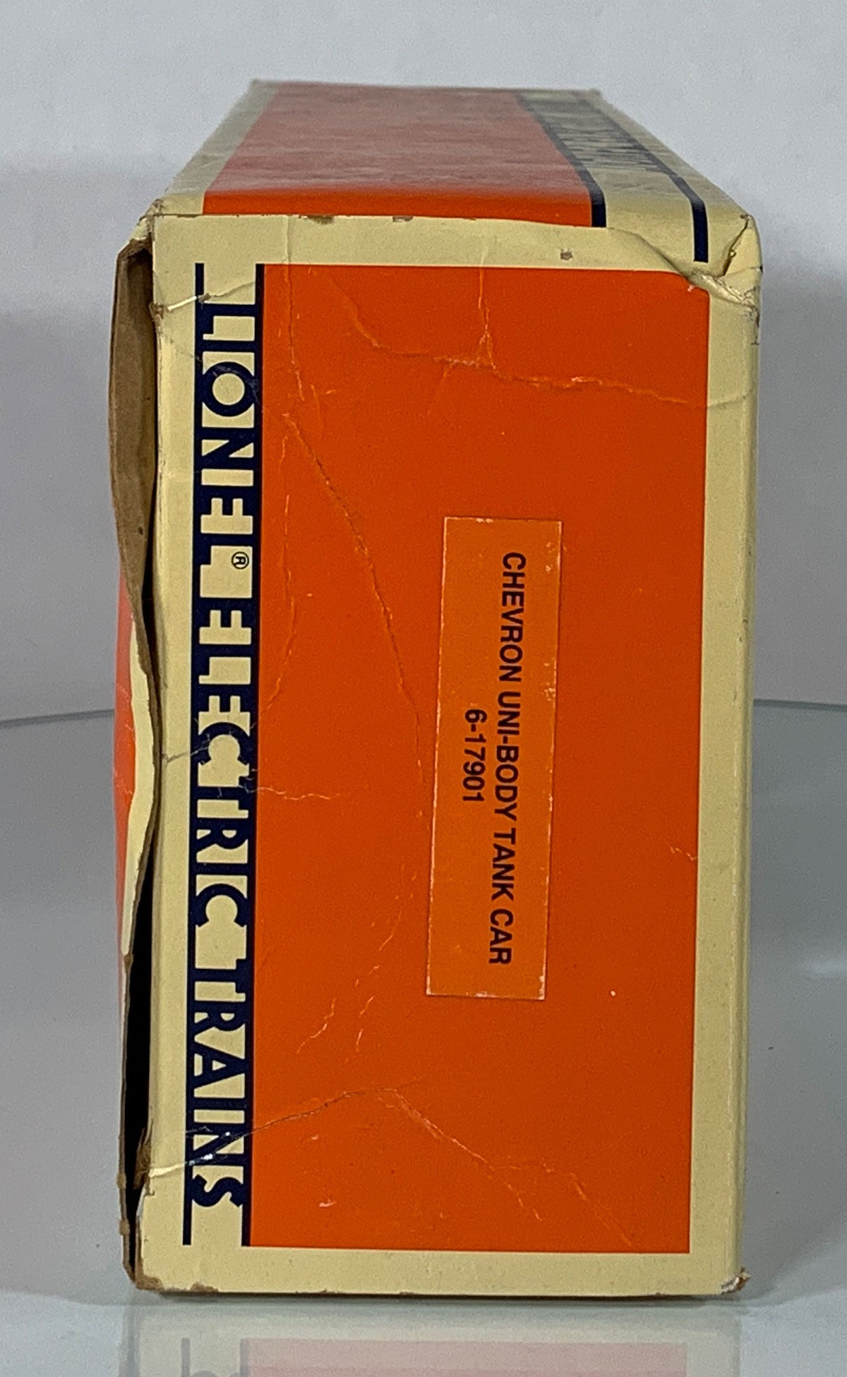 LIONEL • O GAUGE • 1991 Chevron Tank Car 6-17901 • NEW OLD STOCK