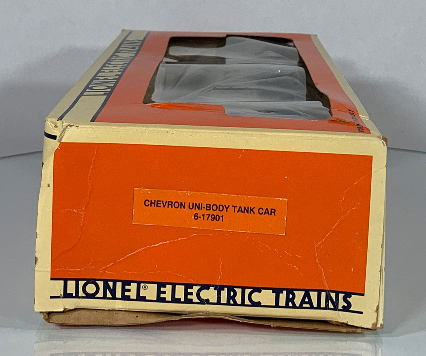 LIONEL • O GAUGE • 1991 Chevron Tank Car 6-17901 • NEW OLD STOCK