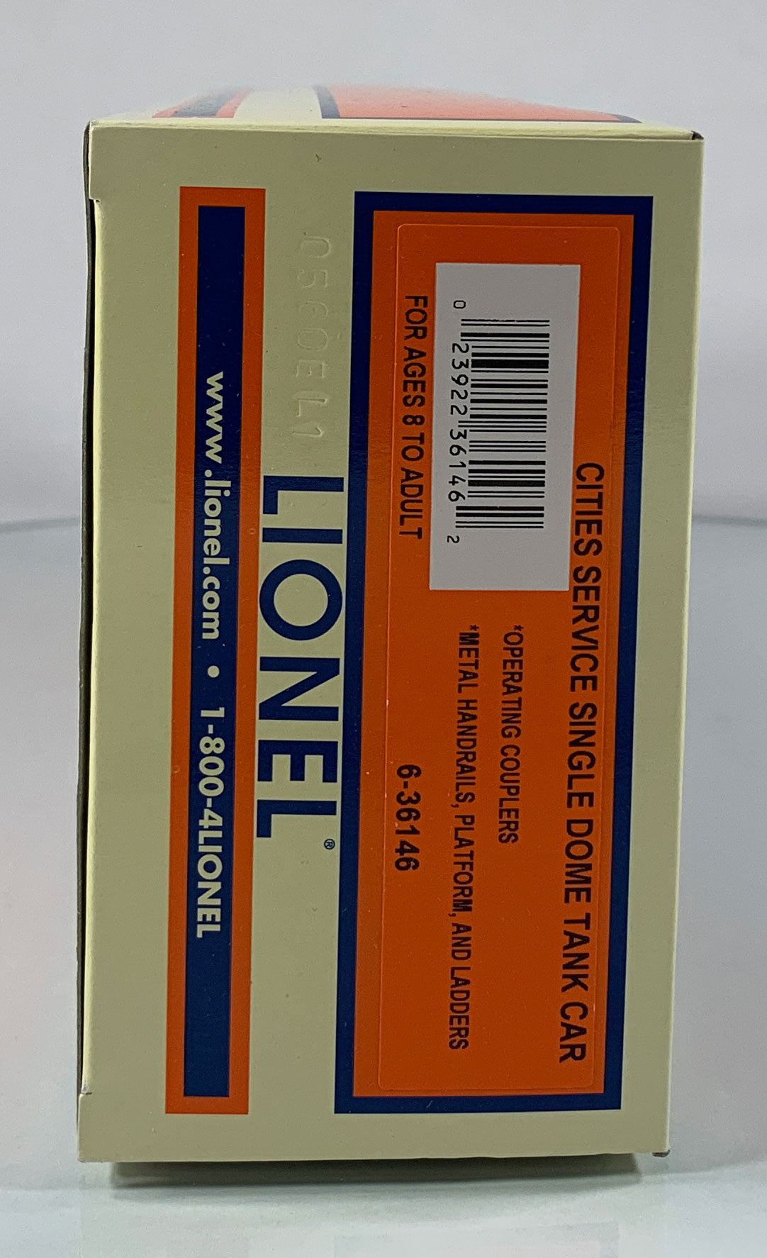 LIONEL • O GAUGE • 2010 Cities Service Single Dome Tank Car 6-36146 • NEW OLD STOCK