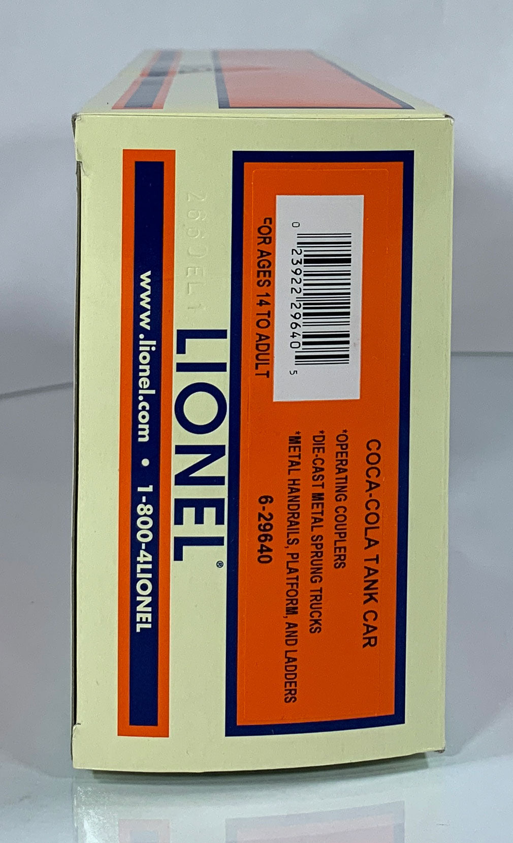 LIONEL • O GAUGE • 2010 Coca-Cola Tank Car 6-29640 • NEW OLD STOCK