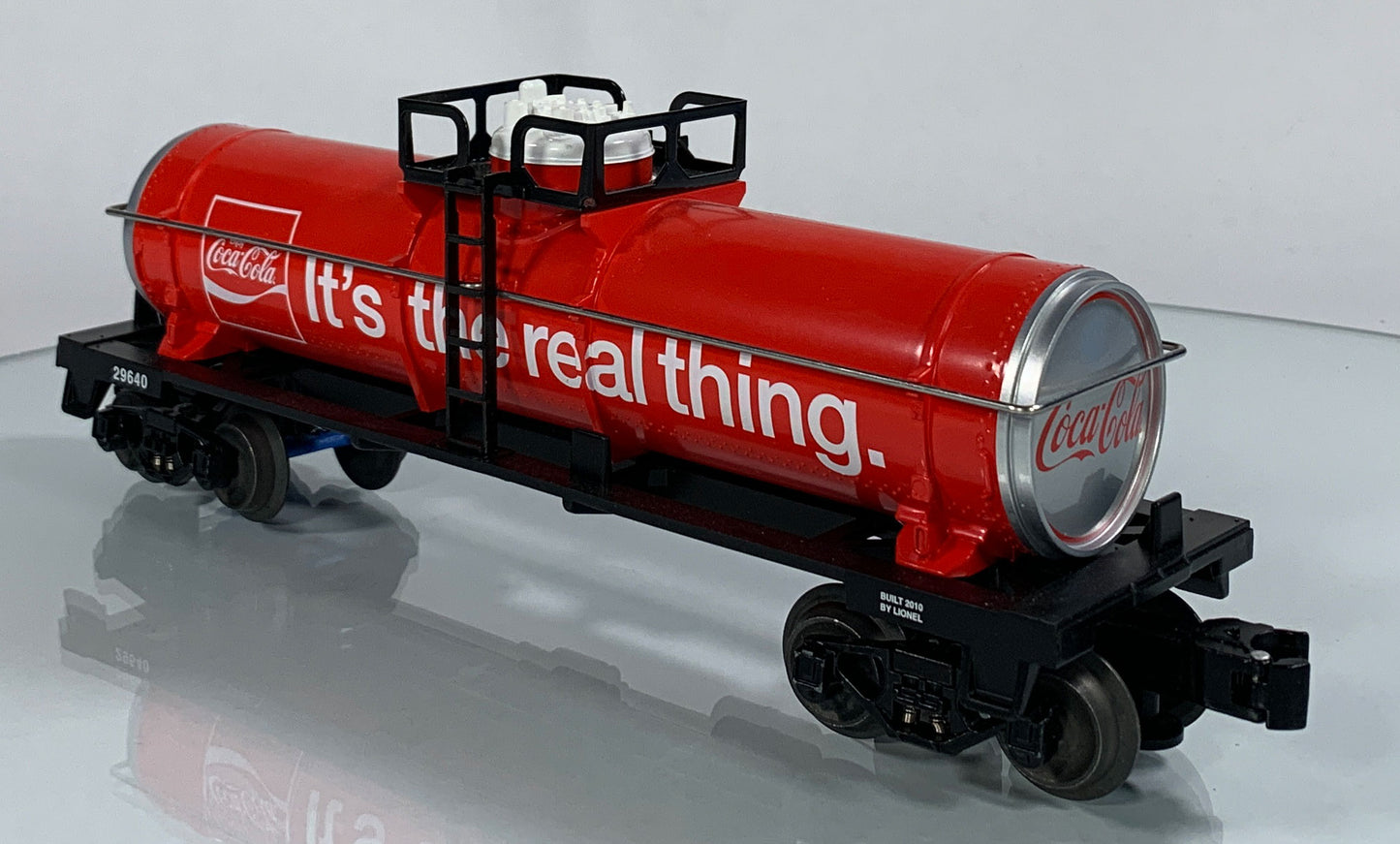 LIONEL • O GAUGE • 2010 Coca-Cola Tank Car 6-29640 • NEW OLD STOCK