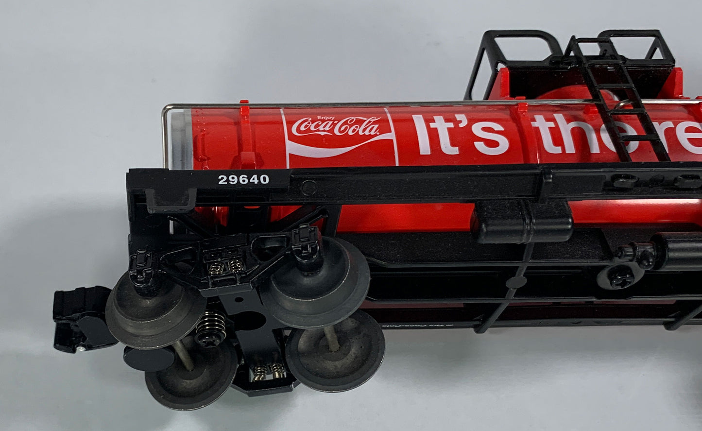 LIONEL • O GAUGE • 2010 Coca-Cola Tank Car 6-29640 • NEW OLD STOCK