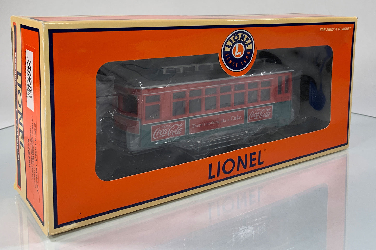 LIONEL • O GAUGE • 2010 Coca-Cola Trolley 6-28456 • NEW OLD STOCK