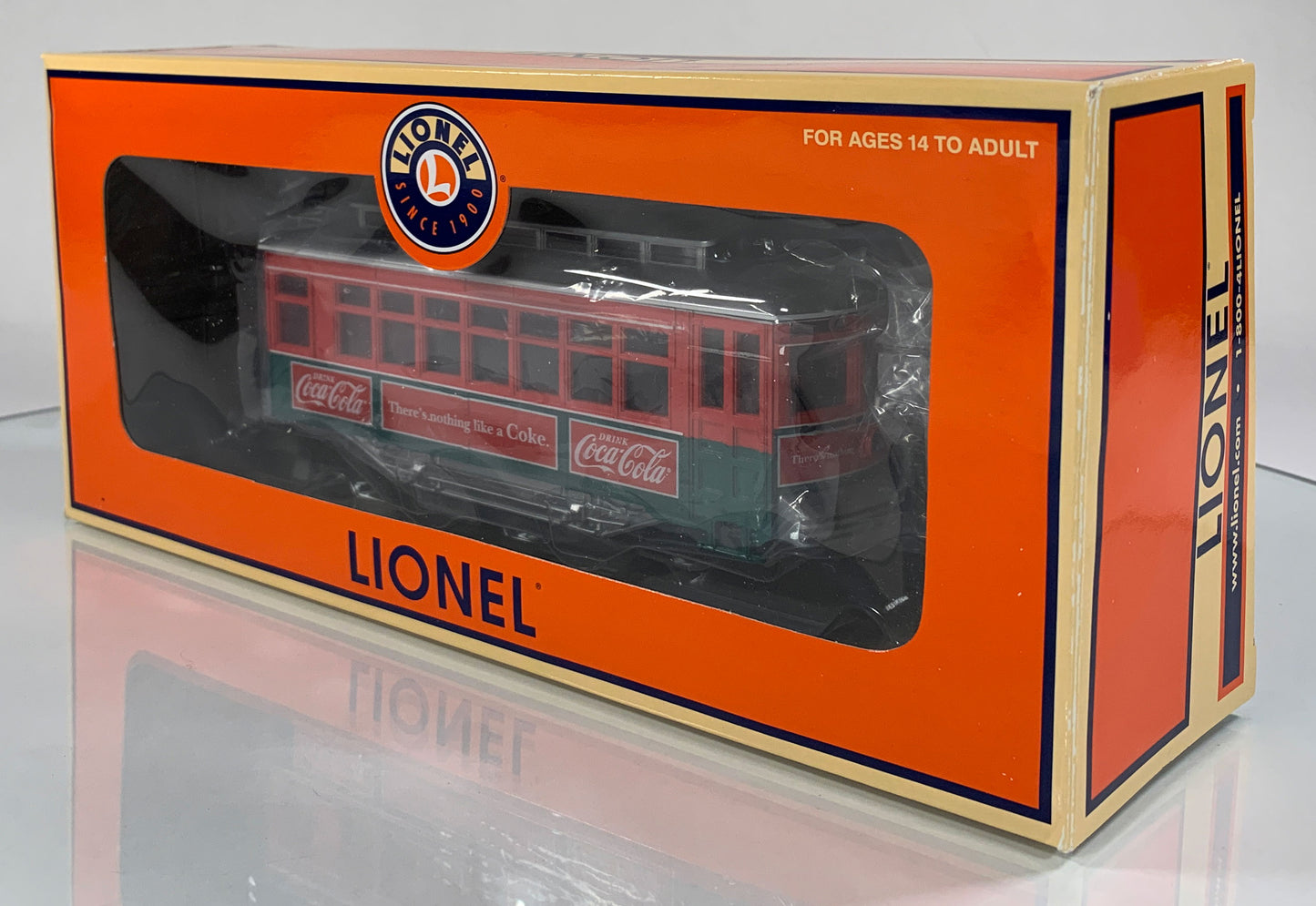 LIONEL • O GAUGE • 2010 Coca-Cola Trolley 6-28456 • NEW OLD STOCK
