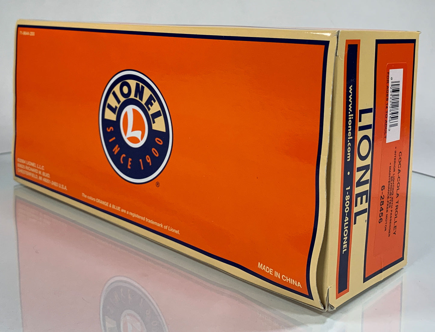 LIONEL • O GAUGE • 2010 Coca-Cola Trolley 6-28456 • NEW OLD STOCK