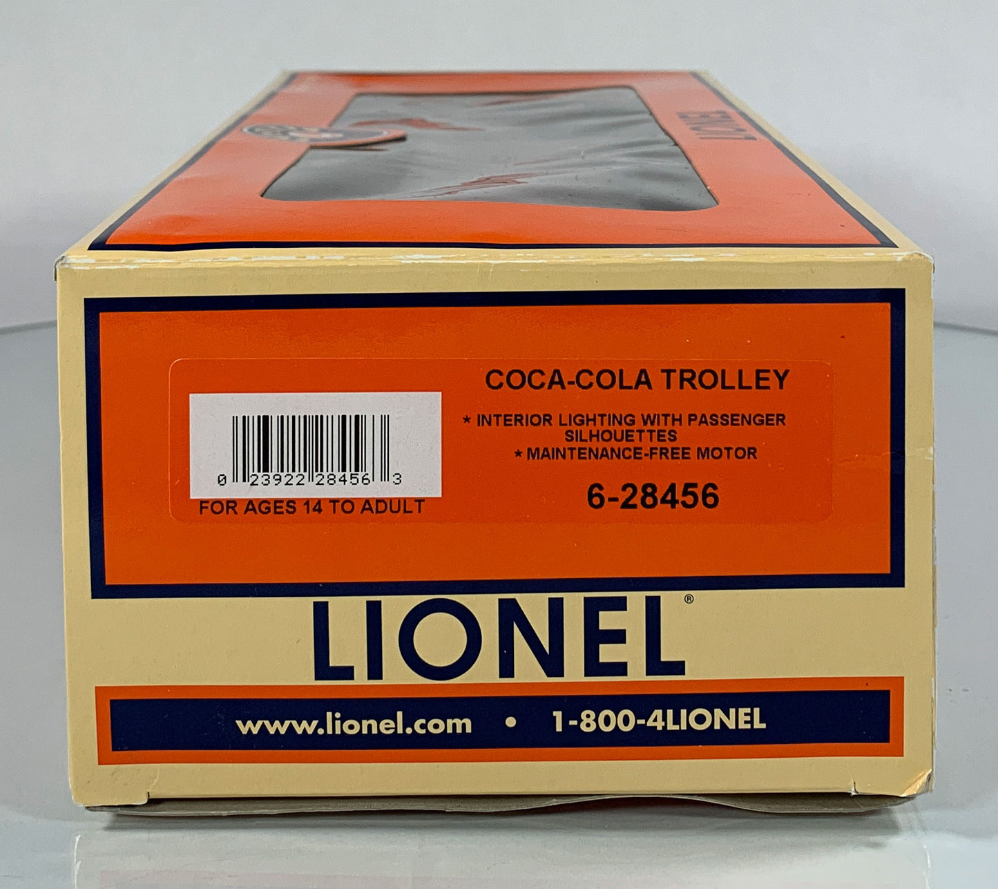LIONEL • O GAUGE • 2010 Coca-Cola Trolley 6-28456 • NEW OLD STOCK