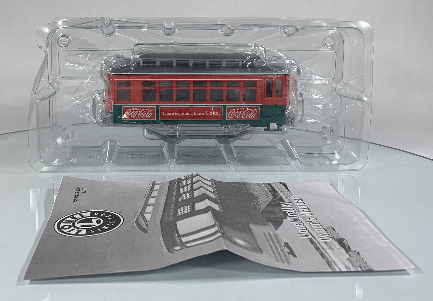 LIONEL • O GAUGE • 2010 Coca-Cola Trolley 6-28456 • NEW OLD STOCK