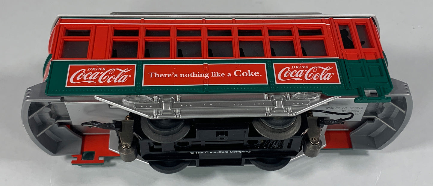 LIONEL • O GAUGE • 2010 Coca-Cola Trolley 6-28456 • NEW OLD STOCK