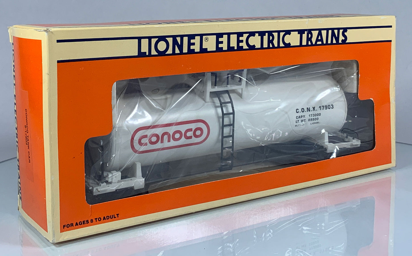 LIONEL • O GAUGE • 1991 Conoco Tank Car 6-17903 • NEW OLD STOCK